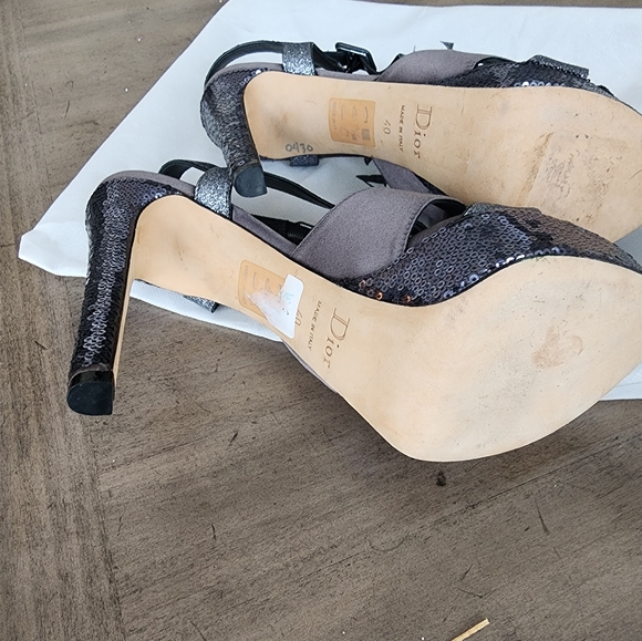 Christian Dior Sparkle Sandals - Picture 6 of 6